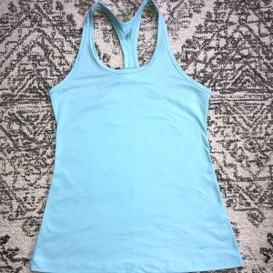 Nike Dri-fit baby blue tank size Medium